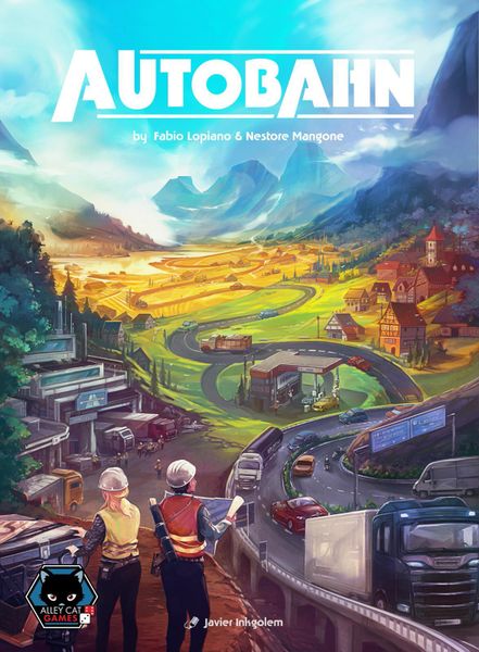 Autobahn Board Game, Used, English Edition